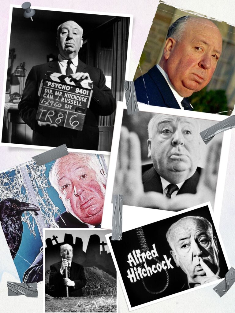 Director Alfred Hitchcock
