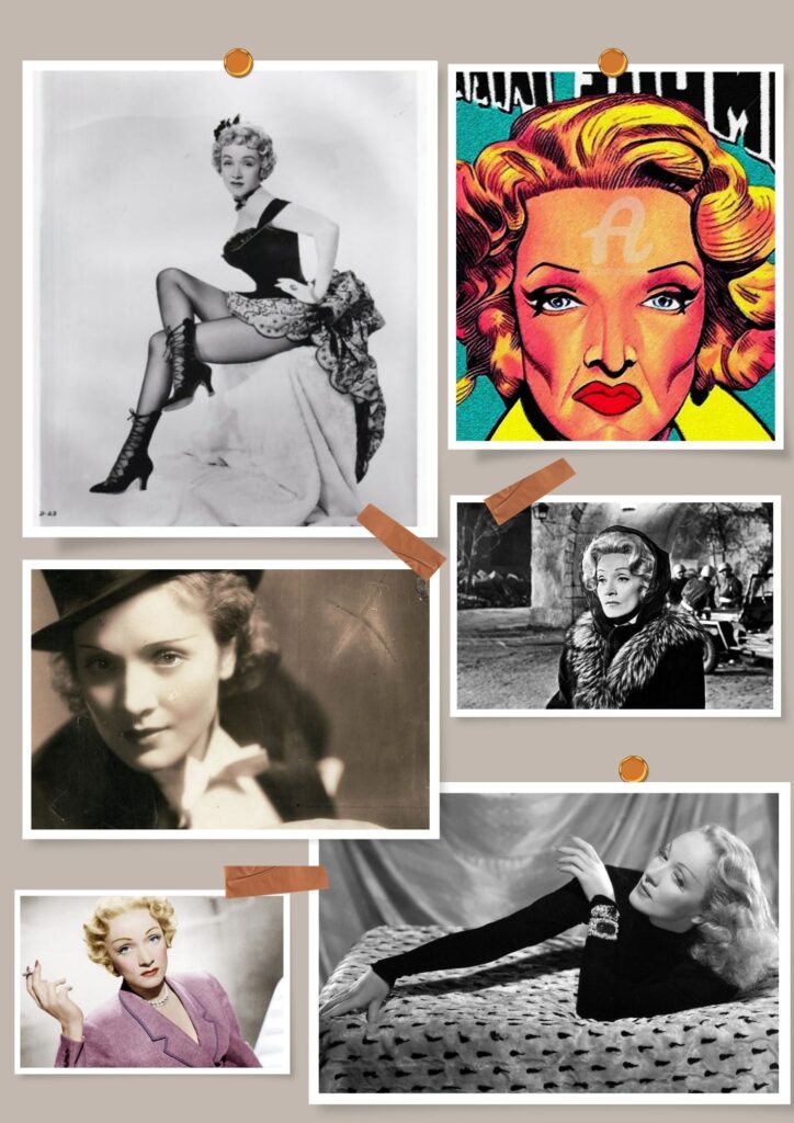 Actriz Marlene Dietrich